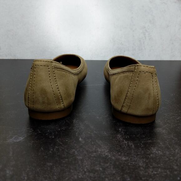 Frye Carrie Leather Flat - Size 8.5M - NWOB - Picture 5 of 8